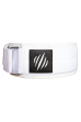 Bear KompleX "APEX" Premium Leather Velcro Weight Lifting Belt   White Cross-Training