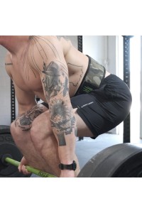 Колан за вдигане на тежести APEX Bear Komplex - камуфлаж