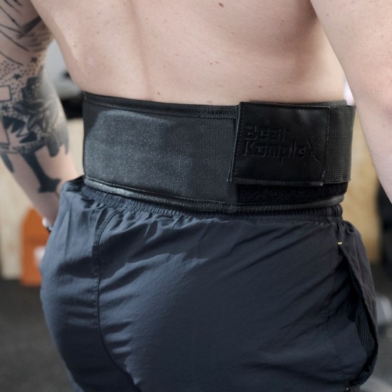 
                                        Bear KompleX "APEX" Premium Leather Velcro Weight Lifting Belt