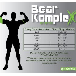 Set Налакътници Bear KompleX Черна шарка 5mm