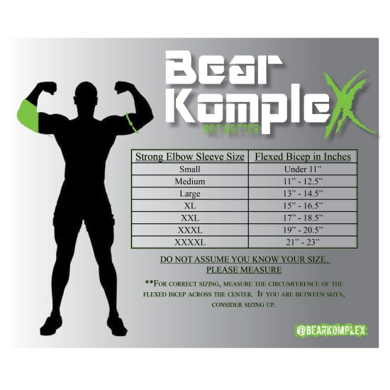 
                                        Налакътник Bear KompleX Черен-5mm