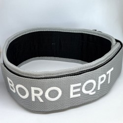 Колан за вдигане на тежести PR1 WEIGHTLIFTING BELT x BORO EQPT Сив