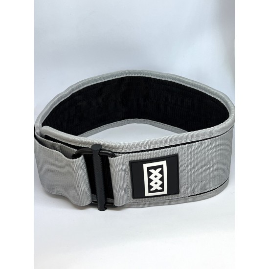 
                                        Колан за вдигане на тежести PR1 WEIGHTLIFTING BELT x BORO EQPT Сив