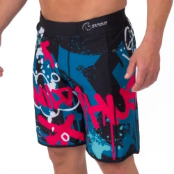 Къси панталони Endurance Neon Clash Teal/Pink Titan Box Wear 