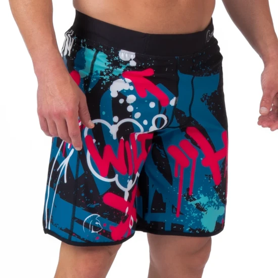 
                                        Men’s Shorts Titan Box Wear Endurance Neon Clash – Teal/Pink