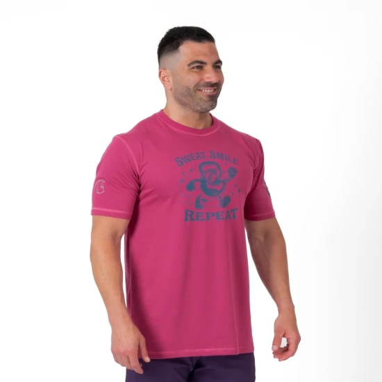 
                                        Спортна тениска Titan Box Wear Ecoactive Kettlerun Vibes – Burgundy/Blue