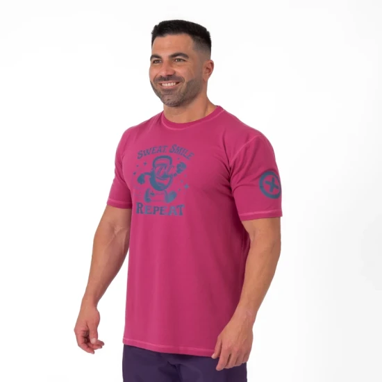 
                                        Спортна тениска Titan Box Wear Ecoactive Kettlerun Vibes – Burgundy/Blue