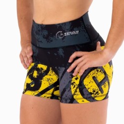 Дамски къс клин Titan Box Wear AuraLux Booty с висока талия – Go Franny
