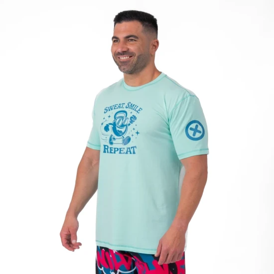 
                                        Спортна тениска Titan Box Wear Ecoactive Kettlerun Vibes Teal/Blue