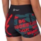 
                                        Дамски къс клин Titan Box Wear AuraLux Booty с висока талия – Core Pulse Green/Orange