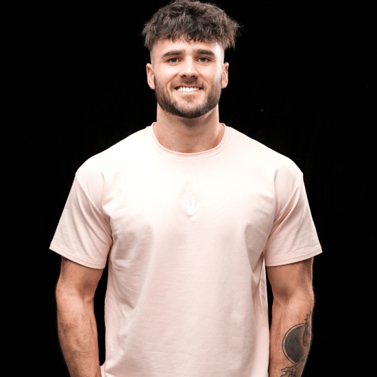 
                                        Unisex Oversized Tees - Peach-Frog