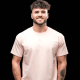
                                        Unisex Oversized Tees - Peach-Frog