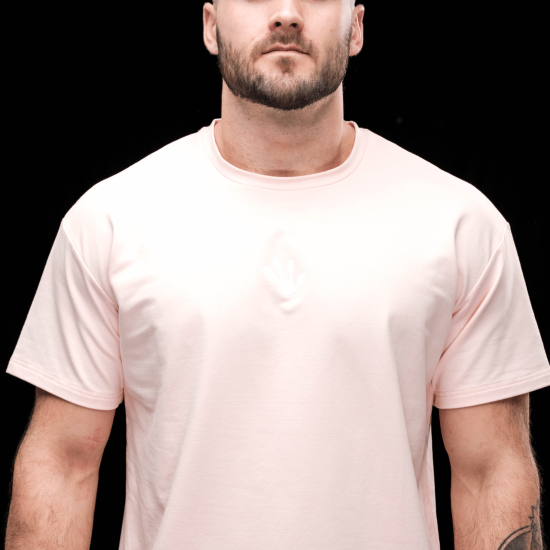 
                                        Unisex Oversized Tees - Peach-Frog