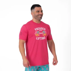 Ecoactive Neo Sports T-Shirt (Focused Pink/Teal) – Titan Box Wear