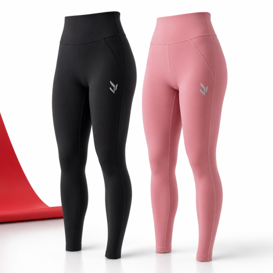 
                                        Дълъг дамски клин с висока талия AuraLux II Lift Heavy – Titan Box Wear