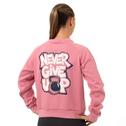 Women's Oversized Sweatshirt ClimaGuard (Never Give Up) – Titan Box Wear