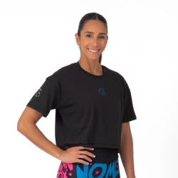 Дамска спортна тениска Ecoactive Neo Crop Tee (Titan Wod) – Titan Box Wear