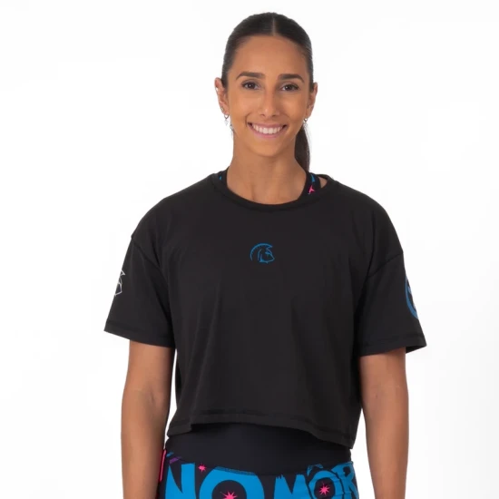 
                                        Дамска спортна тениска Ecoactive Neo Crop Tee (Titan Wod) – Titan Box Wear