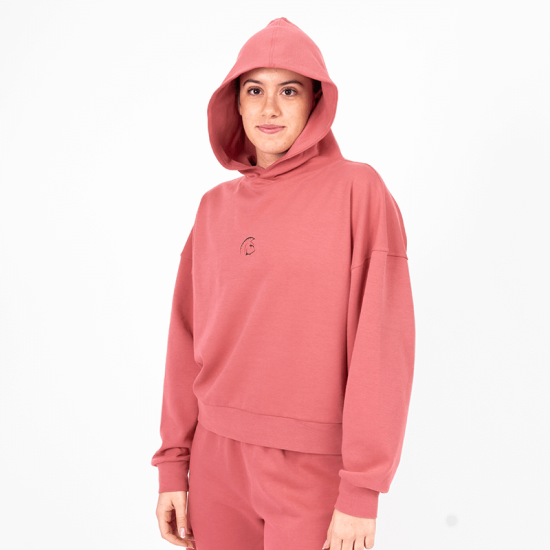 
                                        Дамски суитшърт Oversized ClimaGuard Flow (Barbell Brat) – Titan Box Wear