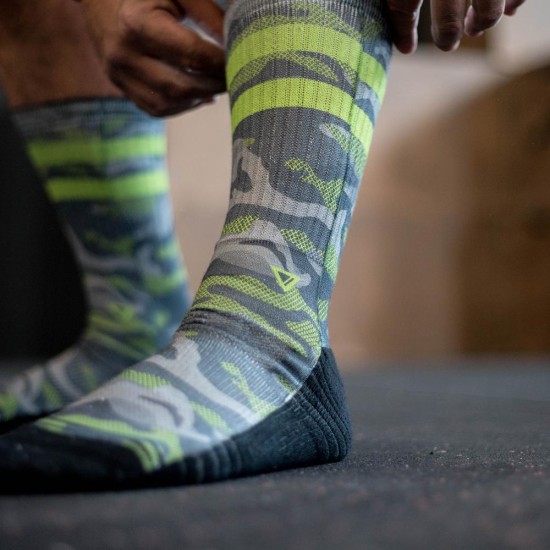 
                                        Спортни чорапи  LIME CAMO-Lithe