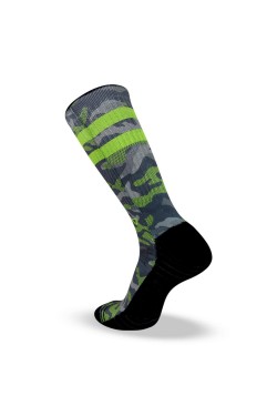 Спортни чорапи LIME CAMO Lithe