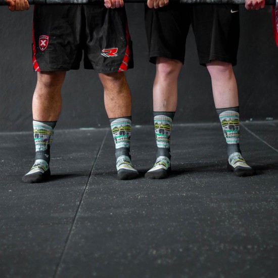 
                                        Sports socks X RAY SKULL-Lithe