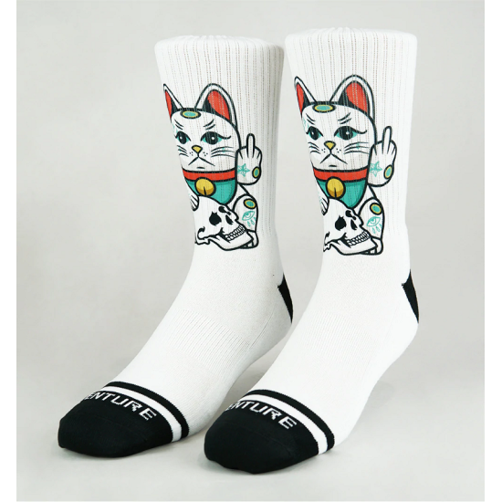 
                                        Sports socks ANGRY CAT Socks-Wodable