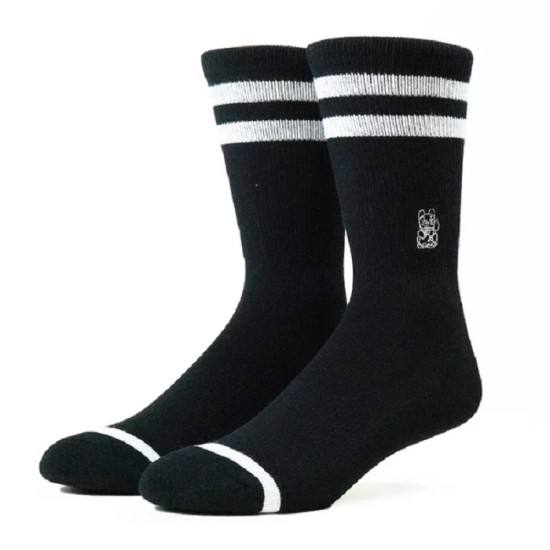
                                        BLACK / WHITE Venture Socks