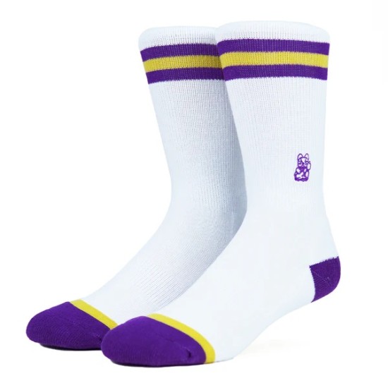 
                                        LAKERS WHITE Venture Socks